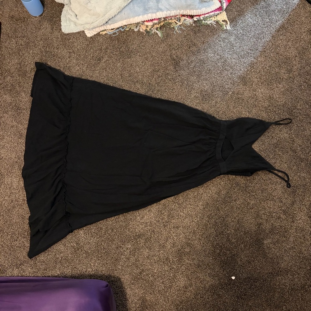 Aerie Maxi A Line Sundress with Cutout Detail - Picture 7 of 7